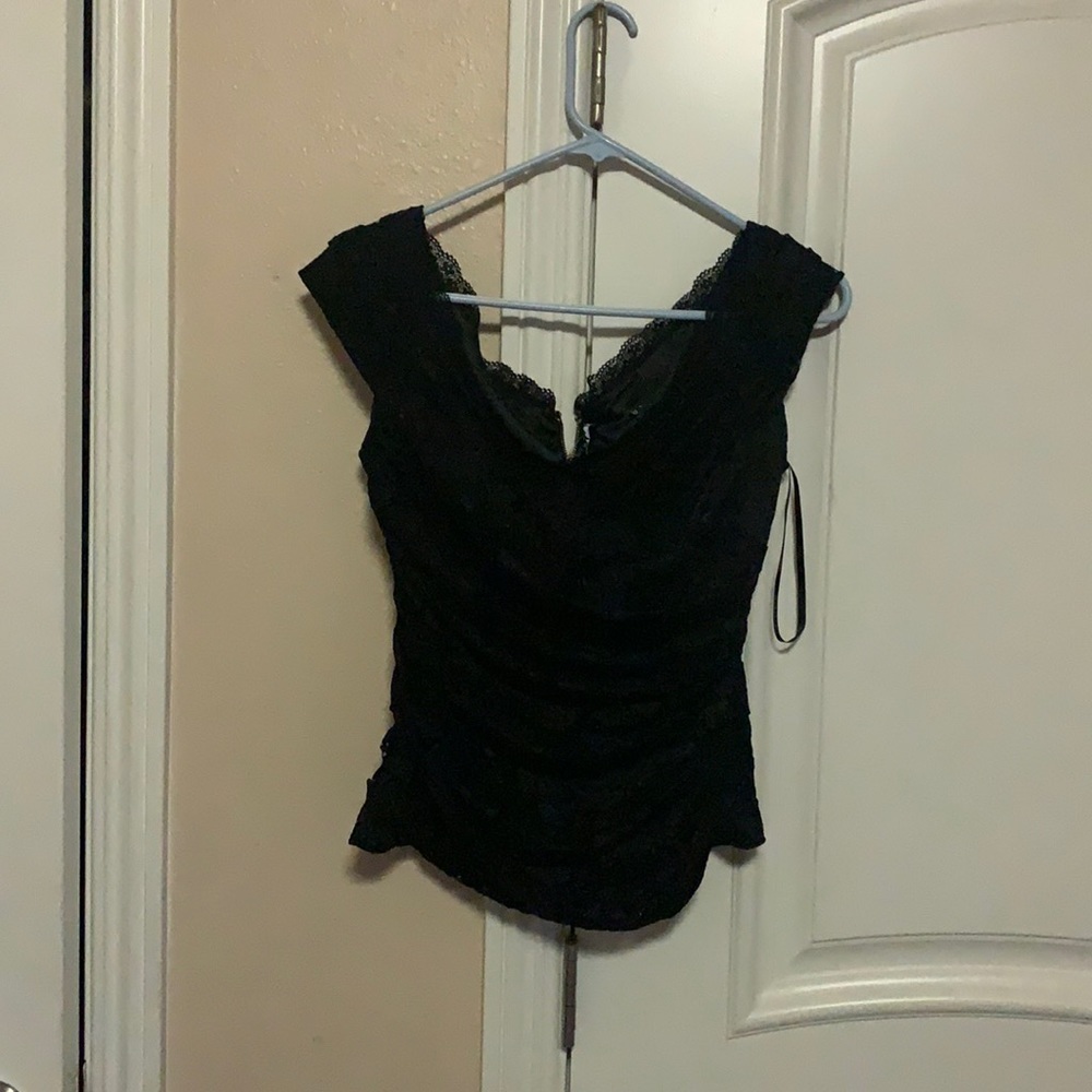 Marciano lace top